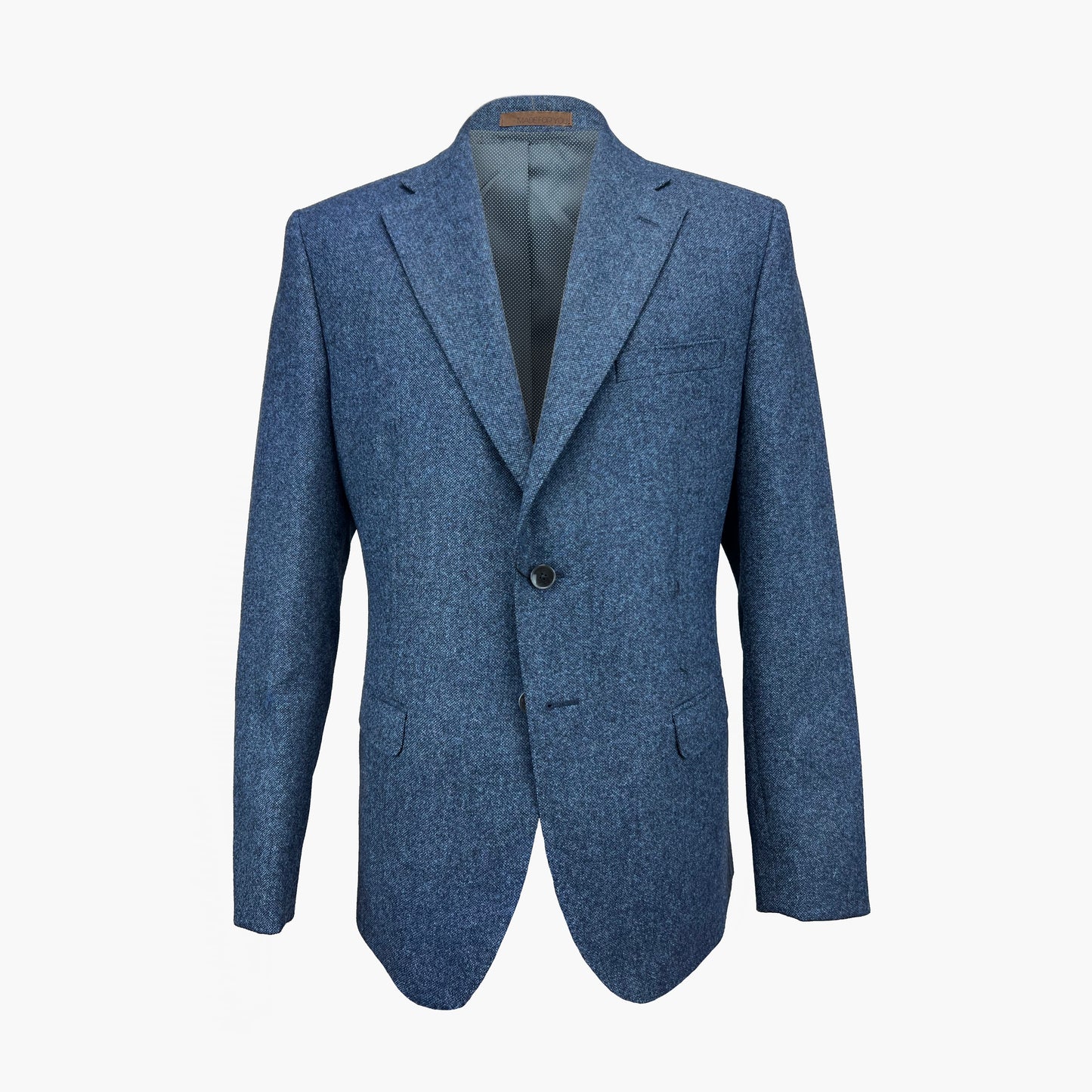 Casaco Tweed Donegal - Azul