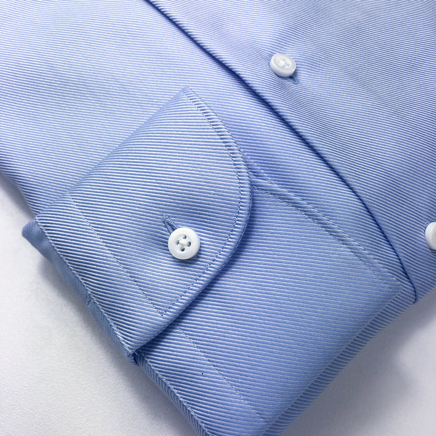 Camisa Azul Diagonal - Modern Fit